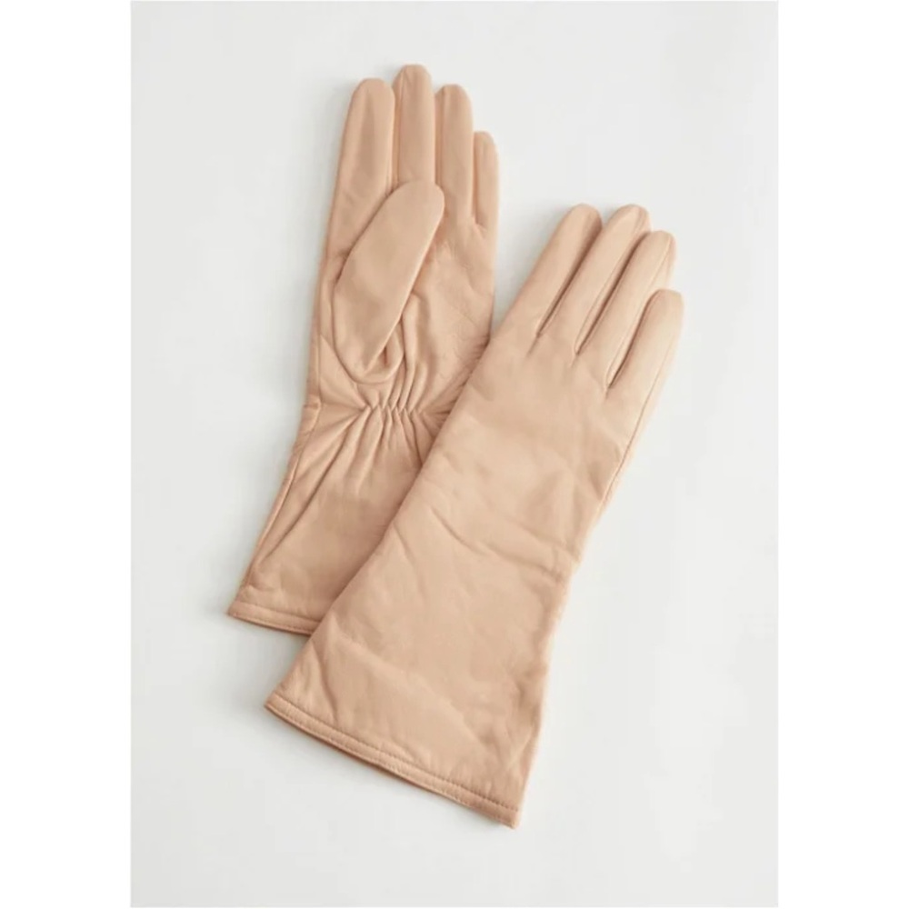 & OTHER STORIES ~Fitted Leather Gloves (NWT)